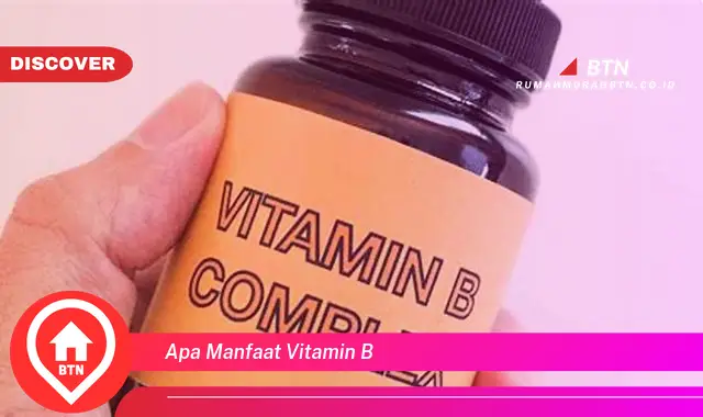 apa manfaat vitamin b