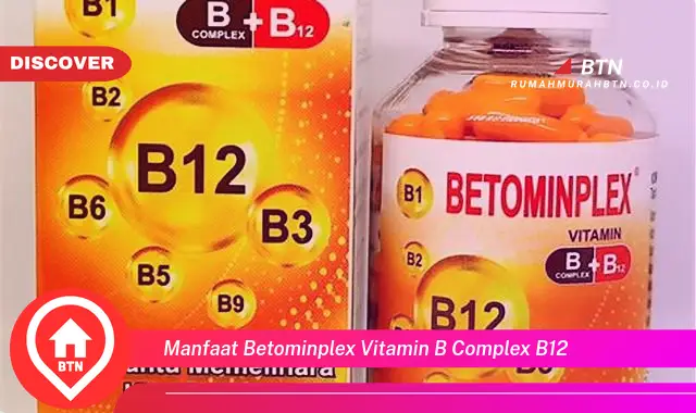 manfaat betominplex vitamin b complex b12