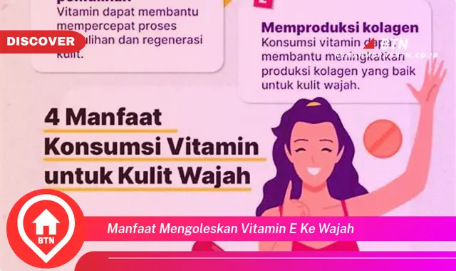 manfaat mengoleskan vitamin e ke wajah