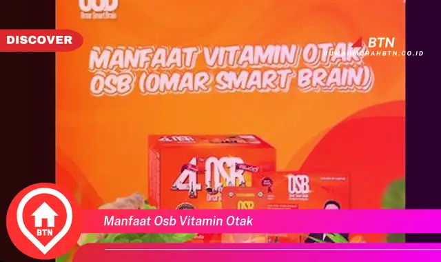 manfaat osb vitamin otak