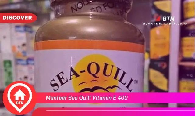 manfaat sea quill vitamin e 400