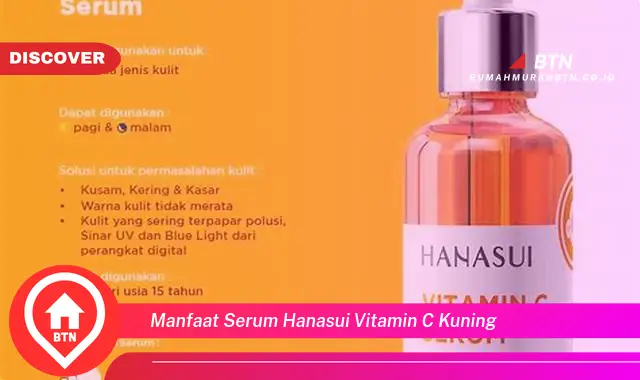 manfaat serum hanasui vitamin c kuning