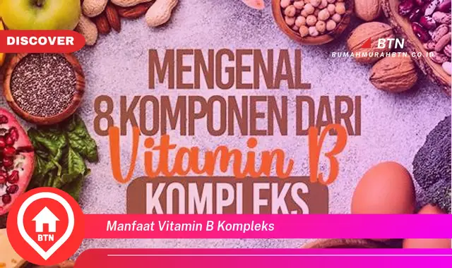 manfaat vitamin b kompleks