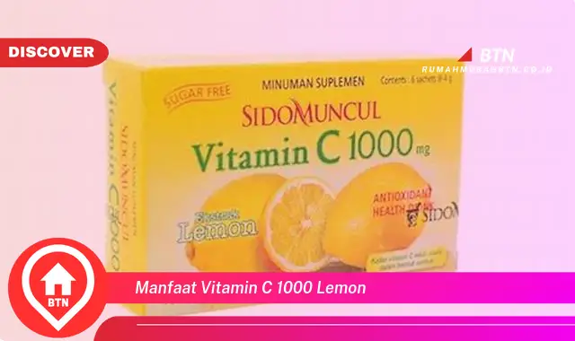 manfaat vitamin c 1000 lemon