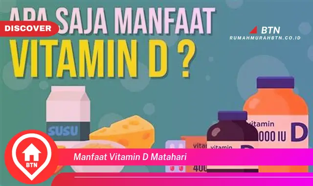 manfaat vitamin d matahari