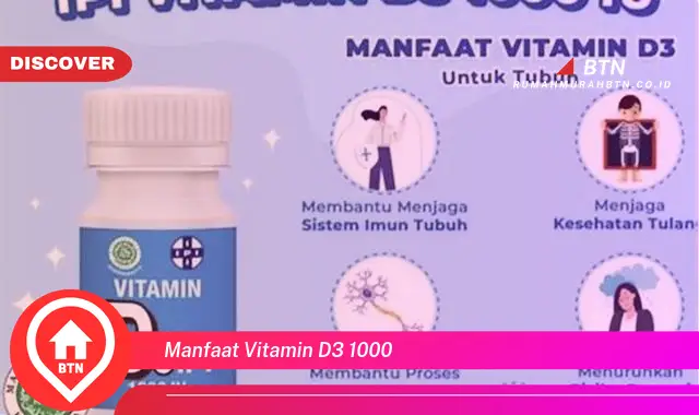 manfaat vitamin d3 1000