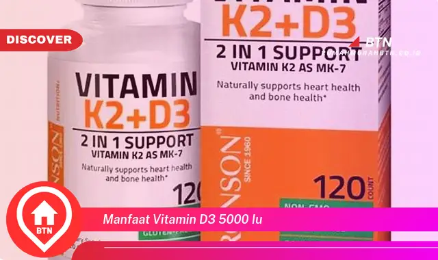 manfaat vitamin d3 5000 iu