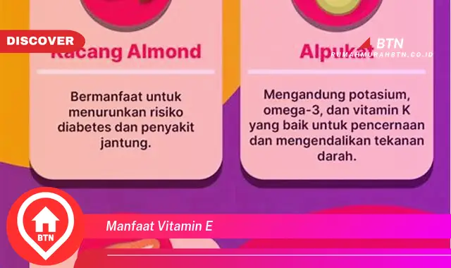 manfaat vitamin e