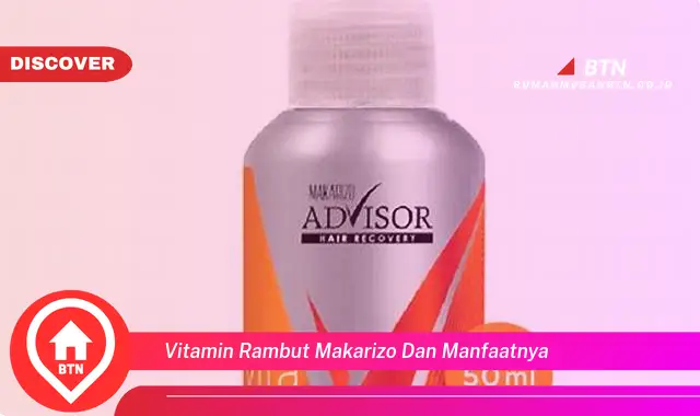 vitamin rambut makarizo dan manfaatnya