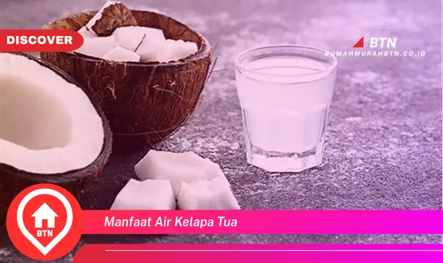 manfaat air kelapa tua