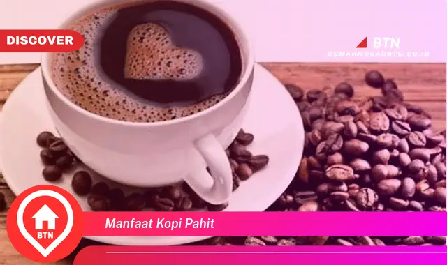 manfaat kopi pahit