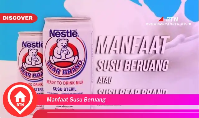 manfaat susu beruang