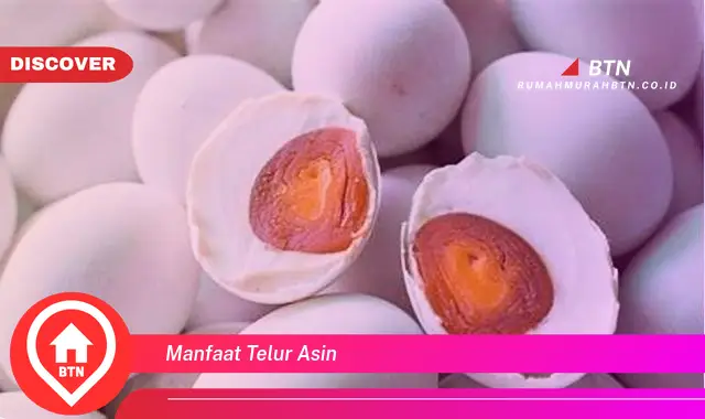 manfaat telur asin